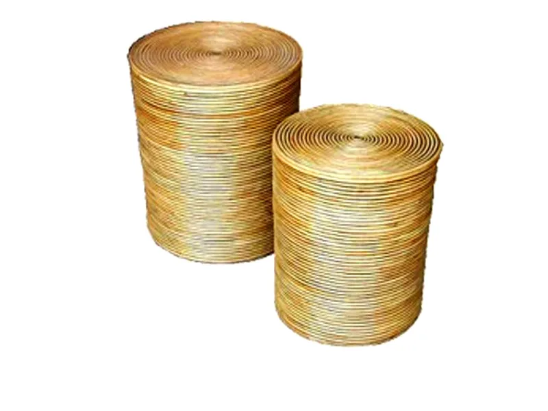 Orchid Rattan Stool Set