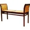 Jovita Rattan Bench Open Webb