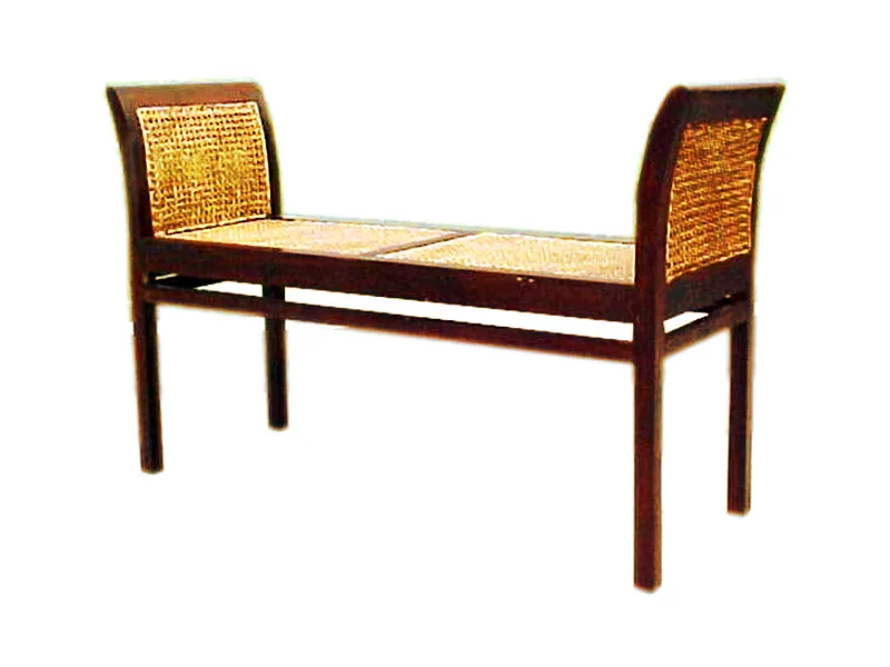 Jovita Rattan Bench Open Webb