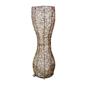 Clara Rattan Lamp Stand