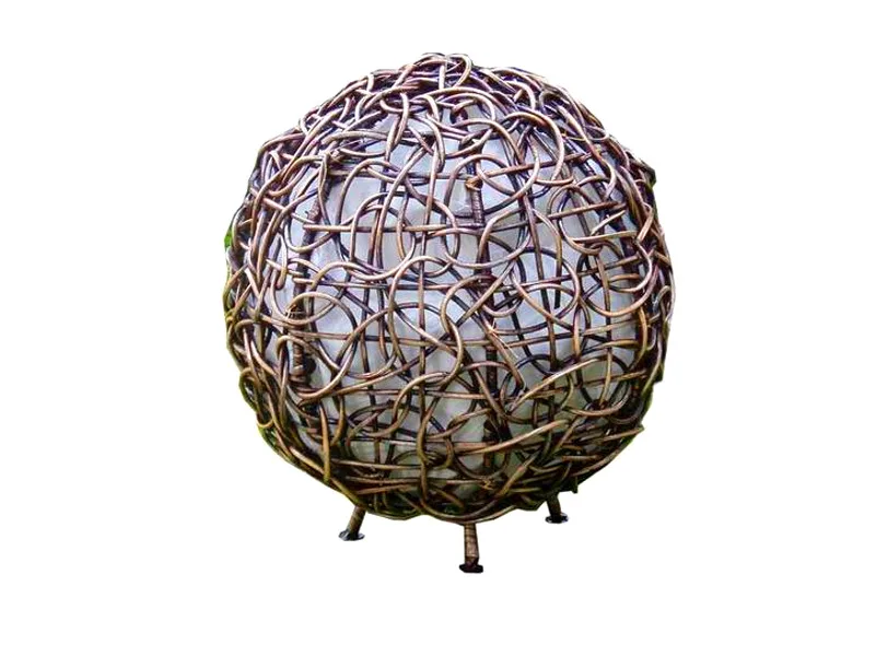 Jones Rattan Lamp Stand