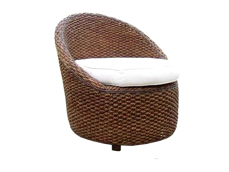 Miami Wicker Sofa Single