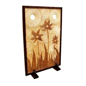 Flower Wicker Divider