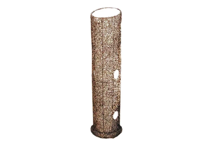 Dudukan Lampu Rotan Mars