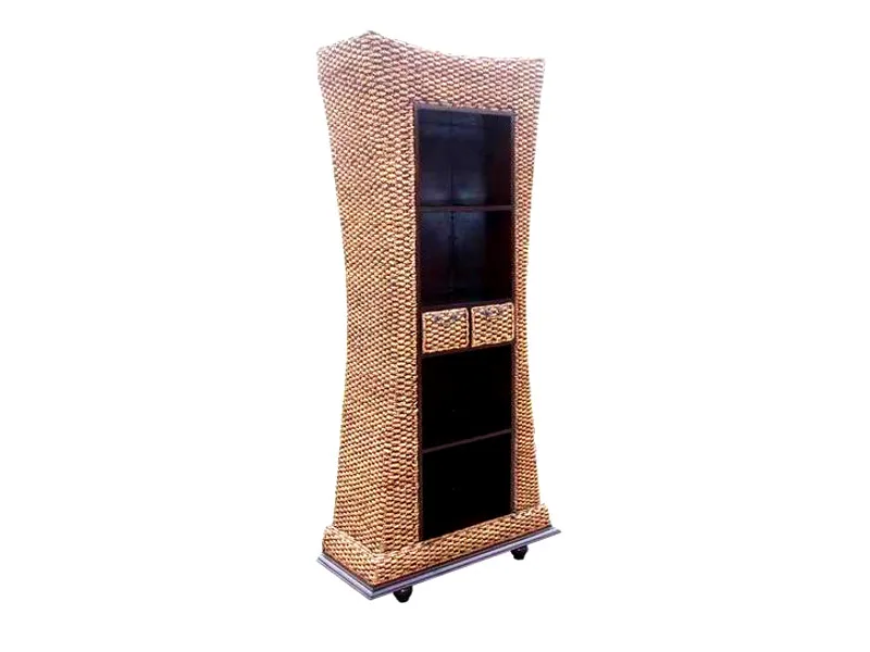 Tongkonan Wicker Bookcase