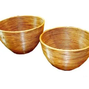Rattan Bowl Set