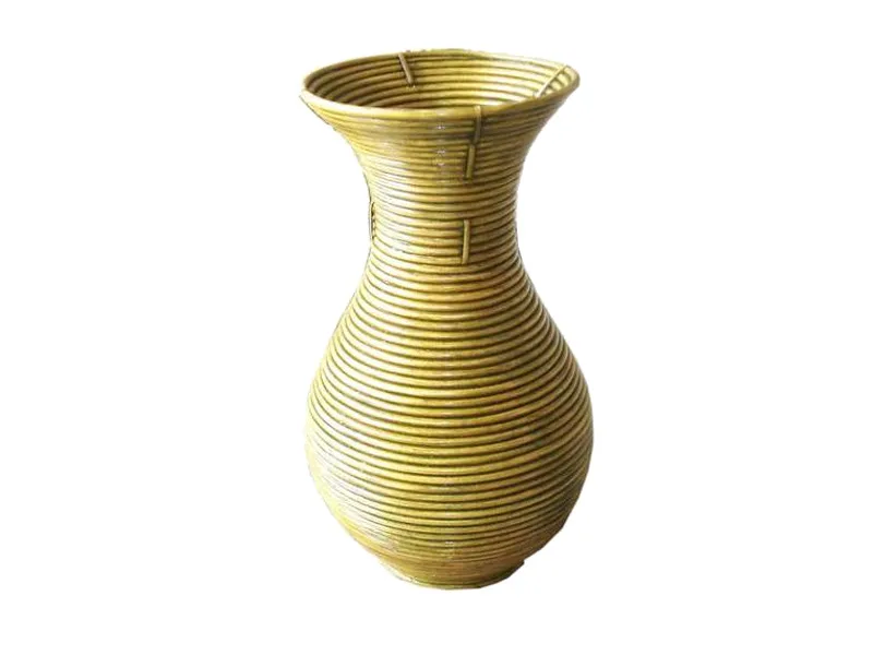 Vase en rotin Mosses