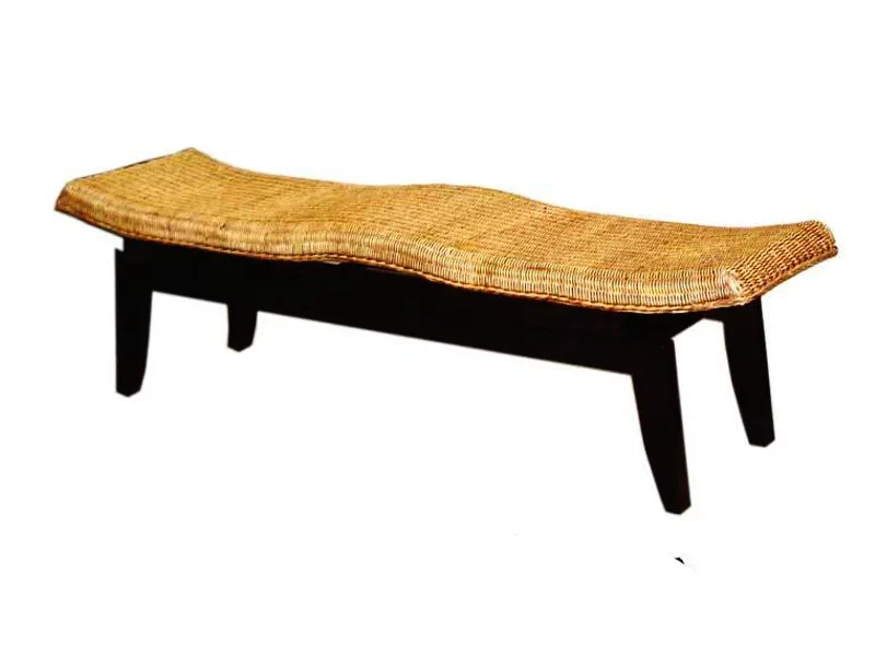 Banc en rotin Kino