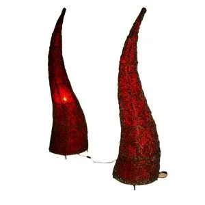 ʻO Milan Rattan Lamp Set