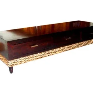 Reva Wicker TV Table