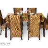 Minang Rieten Eetset