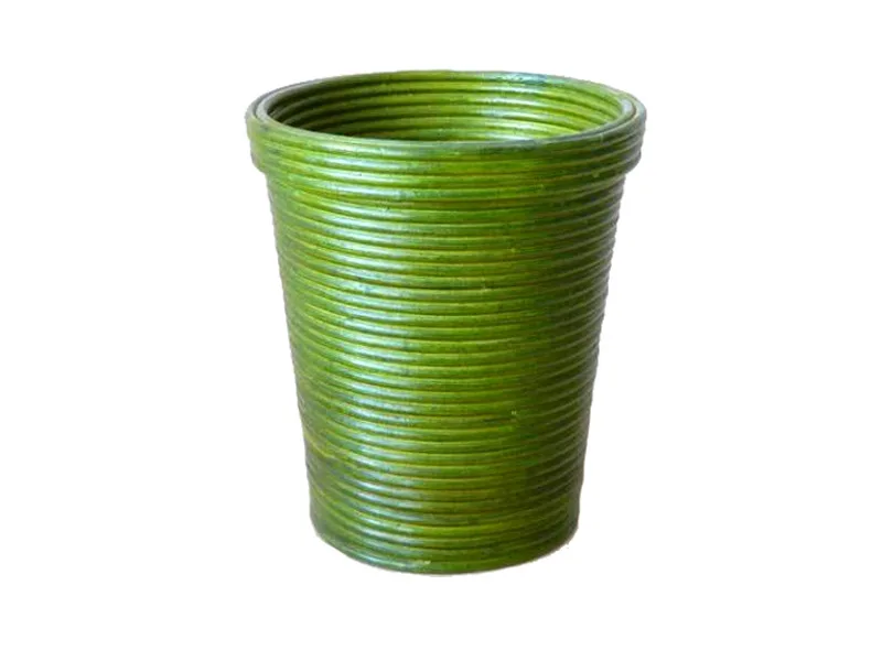 Pottery Rattan Pot