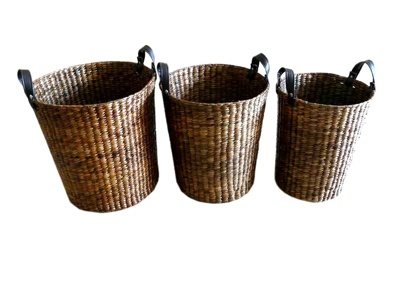 Round Wicker Bag