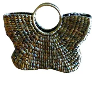 Butterfly Wicker Bag