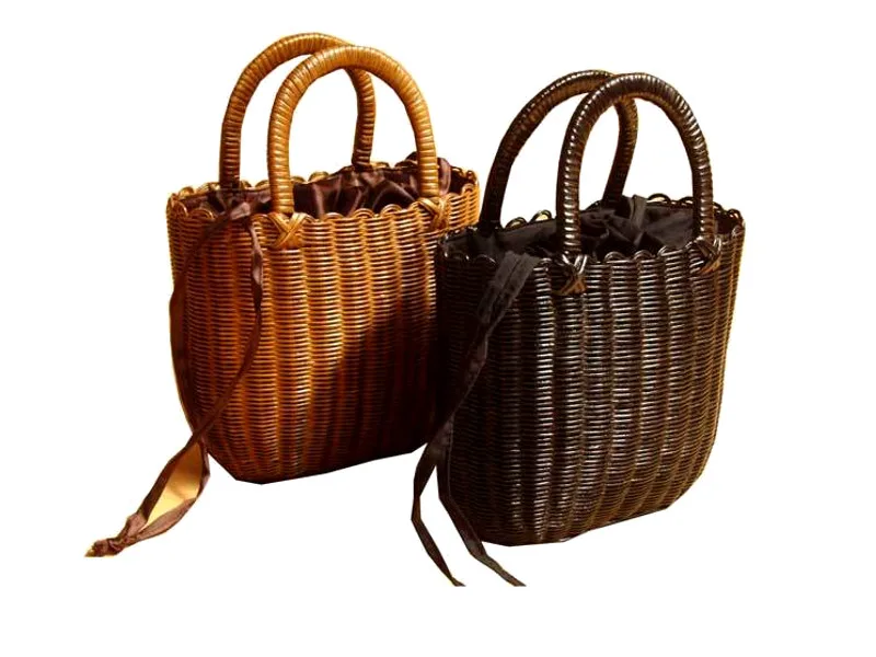 Trendy rotan tas