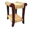 Magdalena Rattan End Table
