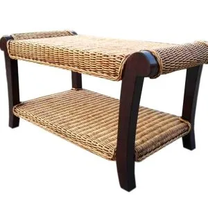 Magdalena Rattan Coffee Table