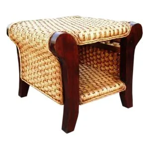 Carusel Rattan End Table