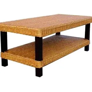 Rossana Rattan Coffee Table