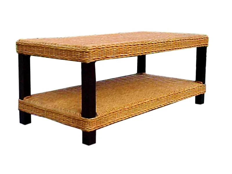 Table basse Lola en rotin