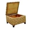 Luna Rattan Table Open Top