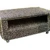 Sylvia Wicker Coffee Table