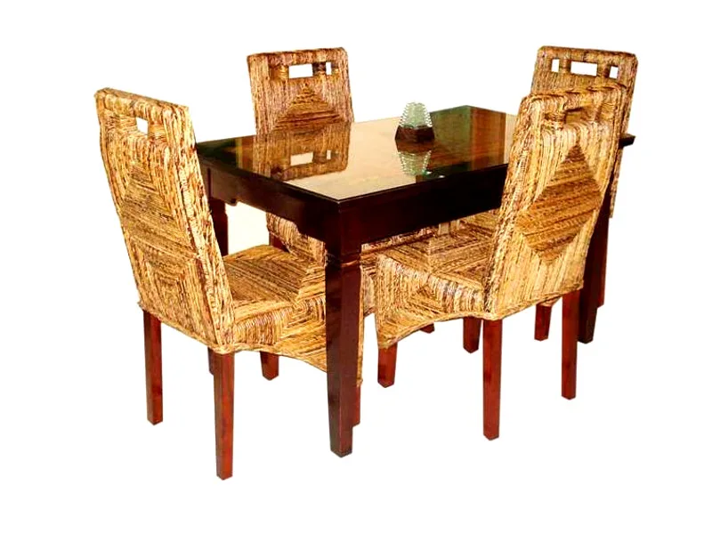 Diamant Wicker Iessen Set