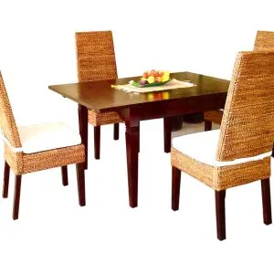 Anjeli Rattan Dining Set