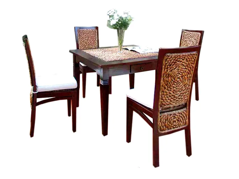 Pirlo Wicker Dining Set