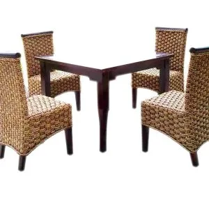Mariana Wicker Dining Set