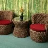 Clifor Wicker Living Set