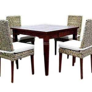 Monica Banana Woven Dining Set