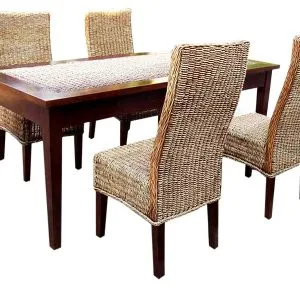 Safo Rattan Dining Set
