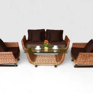 Fargo Rattan Living Set