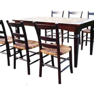 Dakota Wicker Dining Set