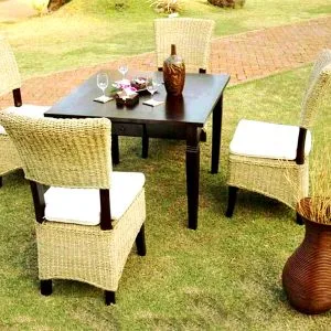 Buffon Rattan Dining Set