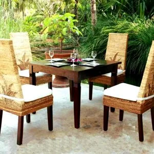 Molusca Wicker Dining Set