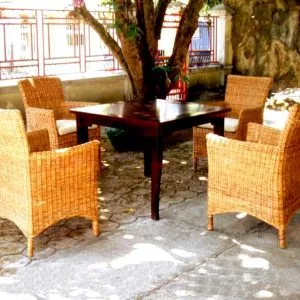 Feroza Rattan Dining Set
