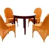 Erico Rattan Dining Set