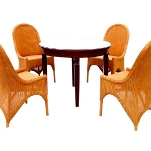 Erico Rattan Dining Set