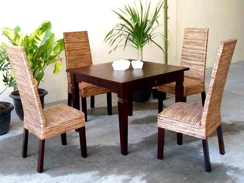 Gardena Rattan Yemek Takımı