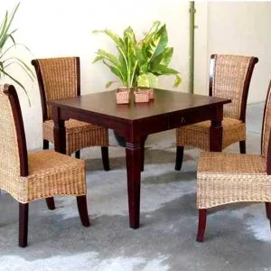 Geffa Rattan Dining Set