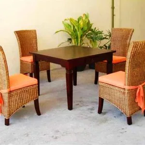 Wantica Rattan Dining Set