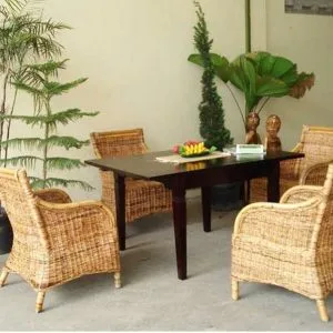 Turino Rattan Dining Set