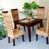 Trivia Abaca Woven Dining Set