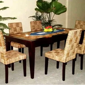 New Mike Wicker Dining Set