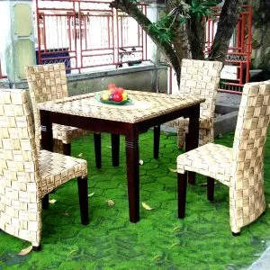 Breda Rattan Dining Set