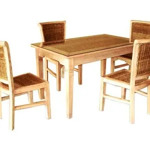 Grynick Rattan Dining Set