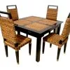 Samara Wicker Dining Set