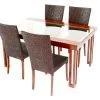 Vivian Rattan Dining Set